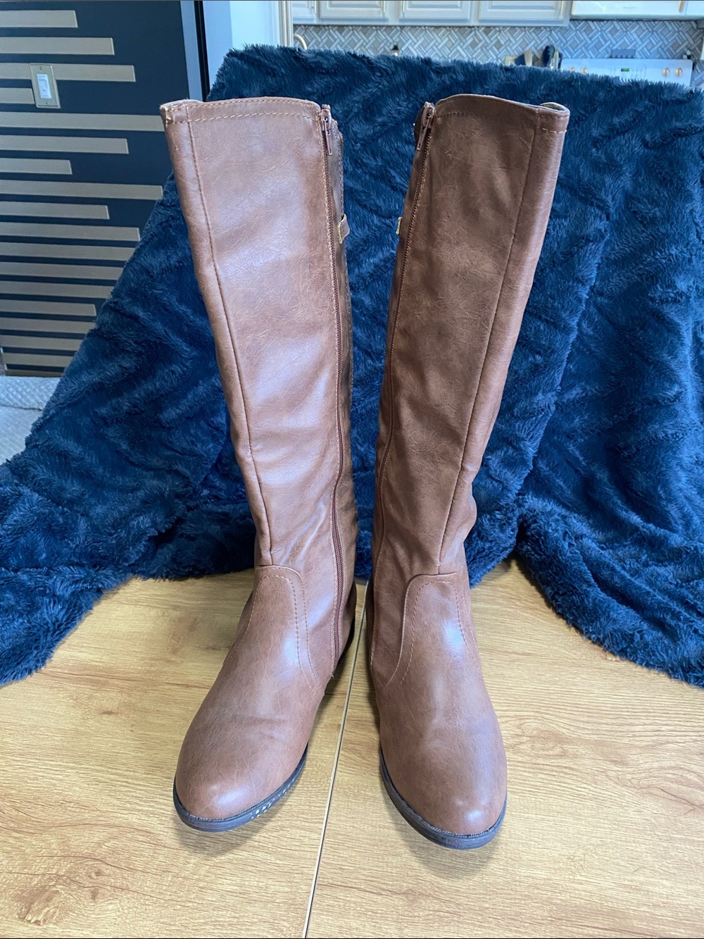 Rouge Helium Tall Brown Over-the-Knee Boots